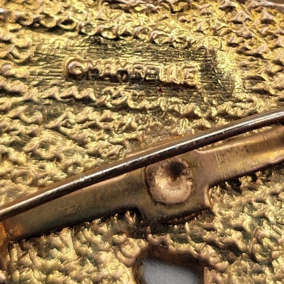 Mamselle Brooch Raggedy Ann and Andy Enamel Pin - Picture 3 of 3